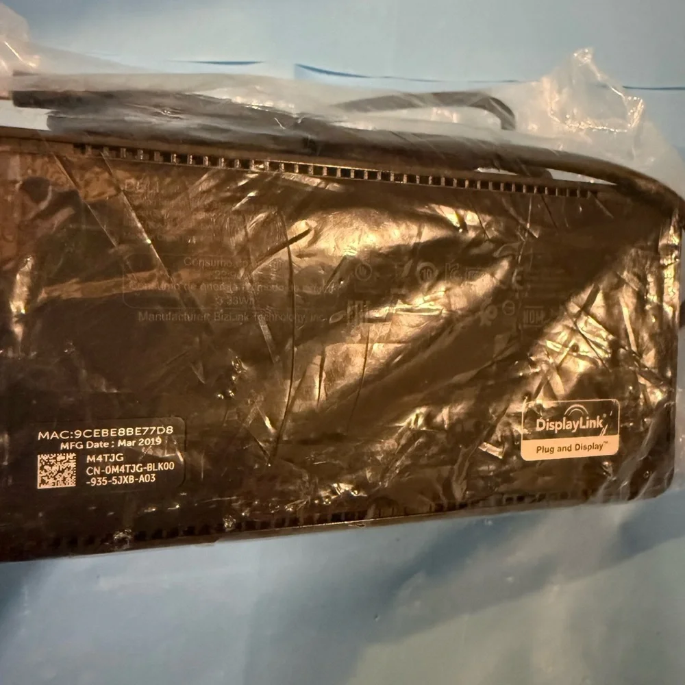 Dell 452-BCYT D6000 Universal Dock Brand New